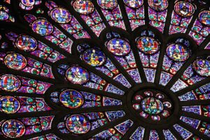 La rose du sud de notre dame de Paris - Mine d'Art en Provence.