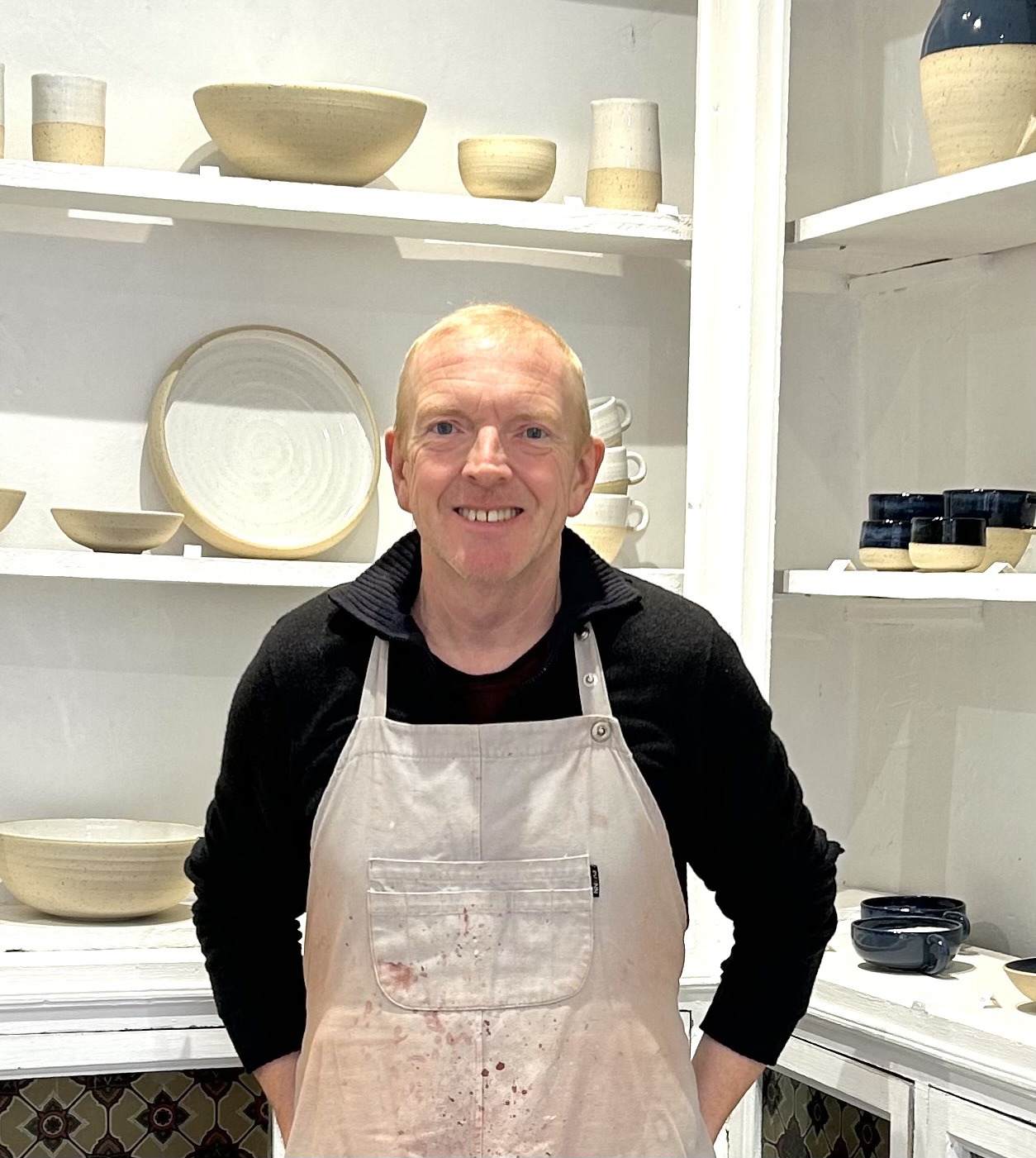 Nicholas Baker céramiste à Cotignac