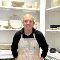 Nicholas Baker céramiste à Cotignac